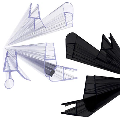 BADENA Duschdichtung Ersatzdichtung Dichtung Wasserabweiser Duschtürdichtung 6mm 8mm