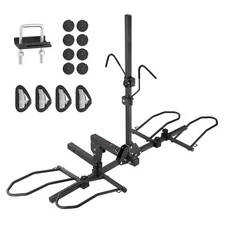 Hitch Mount Bike Rack, 2-Bike Platform Style, 160 LBS Max Capacity Bike Rack Hit