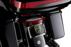 CIRO - Taillight License Plate Mount Chrome Red Lens | 40473