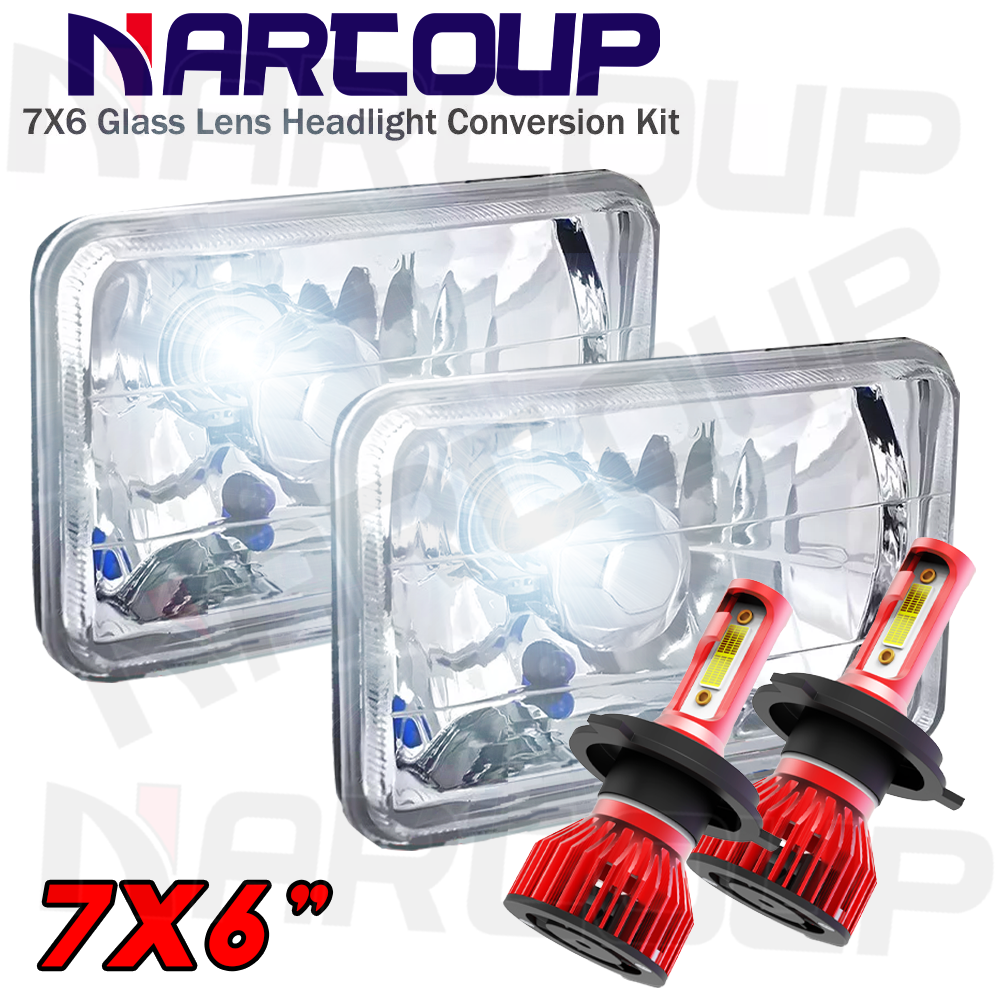 Unbranded 5x7 Inch LED Hi/Lo Headlight With DRL – Fits Toyota Pickup, Jeep, Chevy & More