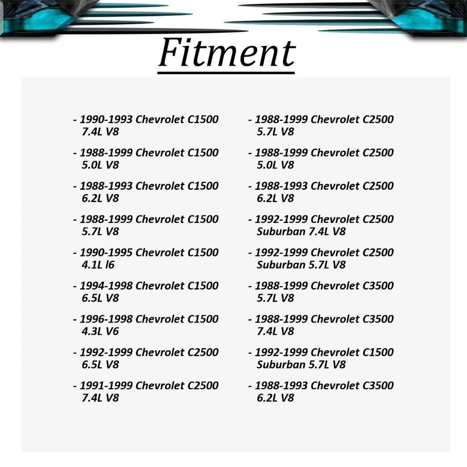 Limpiaparabrisas delantero izquierdo derecho para C1500 1988-1999 2x Foto 2 de 4