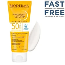 Bioderma Photoderm Lait Ultra Hydrating Lotion SPF50+ 100ml 3.3fl.oz Exp 01/2027