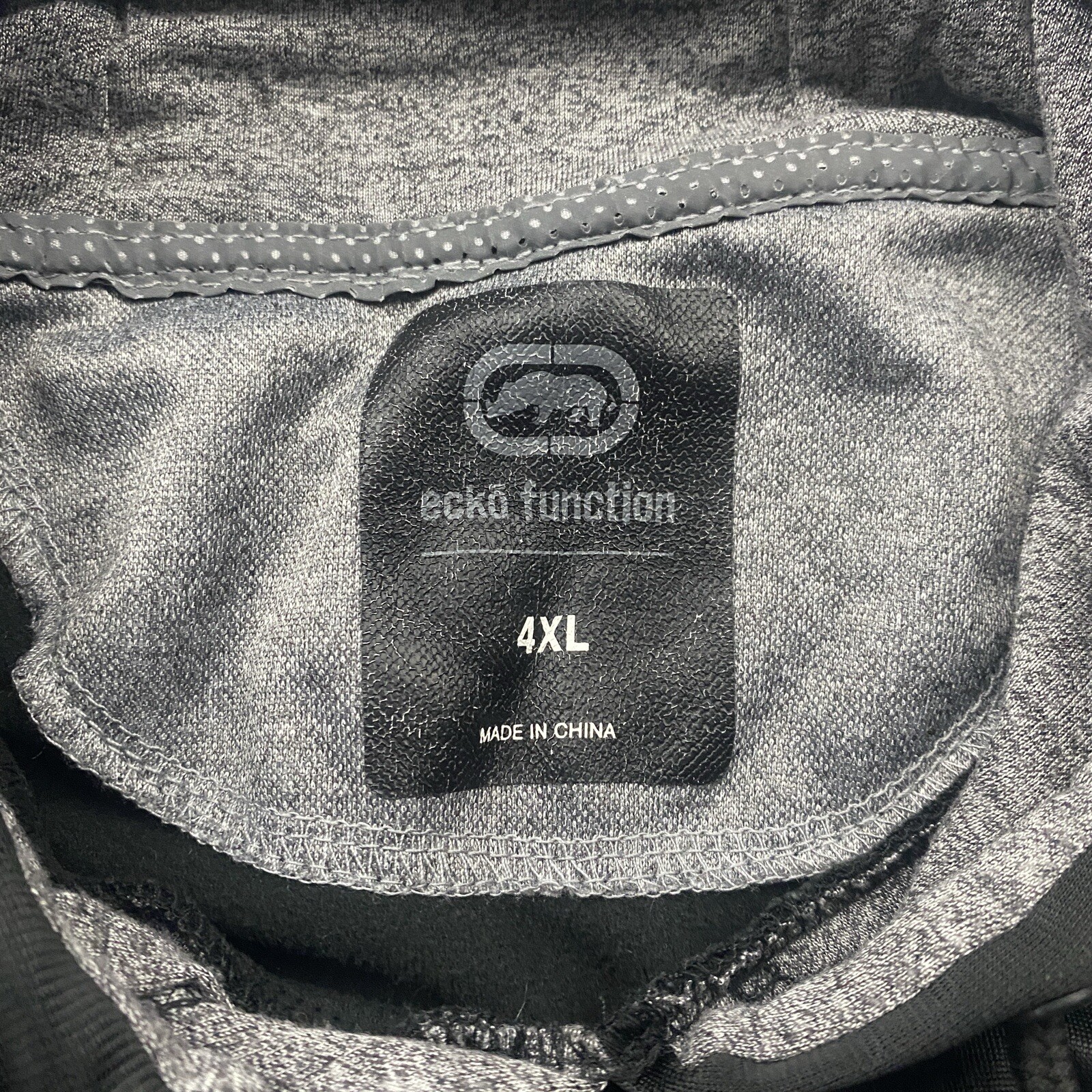 Ecko Function Black Gray Pullover Hoodie Drawstri… - image 7