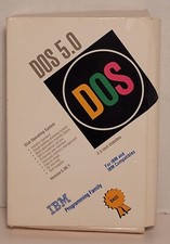 IBM DOS 5.0 Disk Operating System BOOKLET ONLY MANUAL