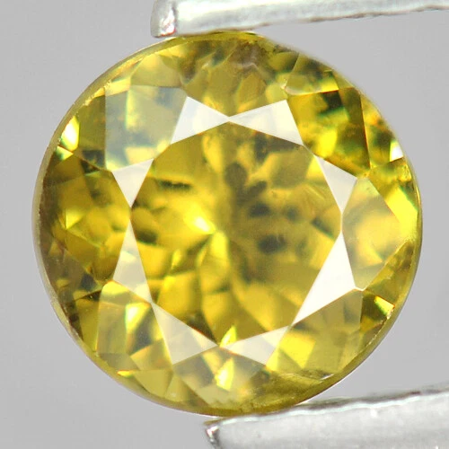 Demantoid Garnet 1.01 Ct. Round 5.6 Mm. Natural Gemstone Unheated Madagascar - Image 2 of 4