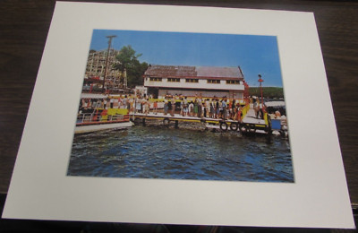 HANSON'S PARK - HARVEY'S LAKE PA - BOAT RIDE - PA 8 X 10 PREMIUM PRINT #459