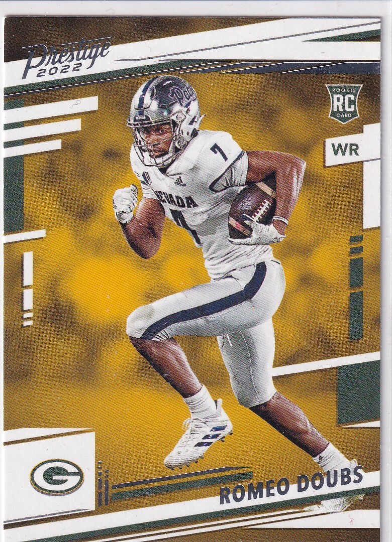 2022 Prestige #329 Romeo Doubs RC Rookie Packers