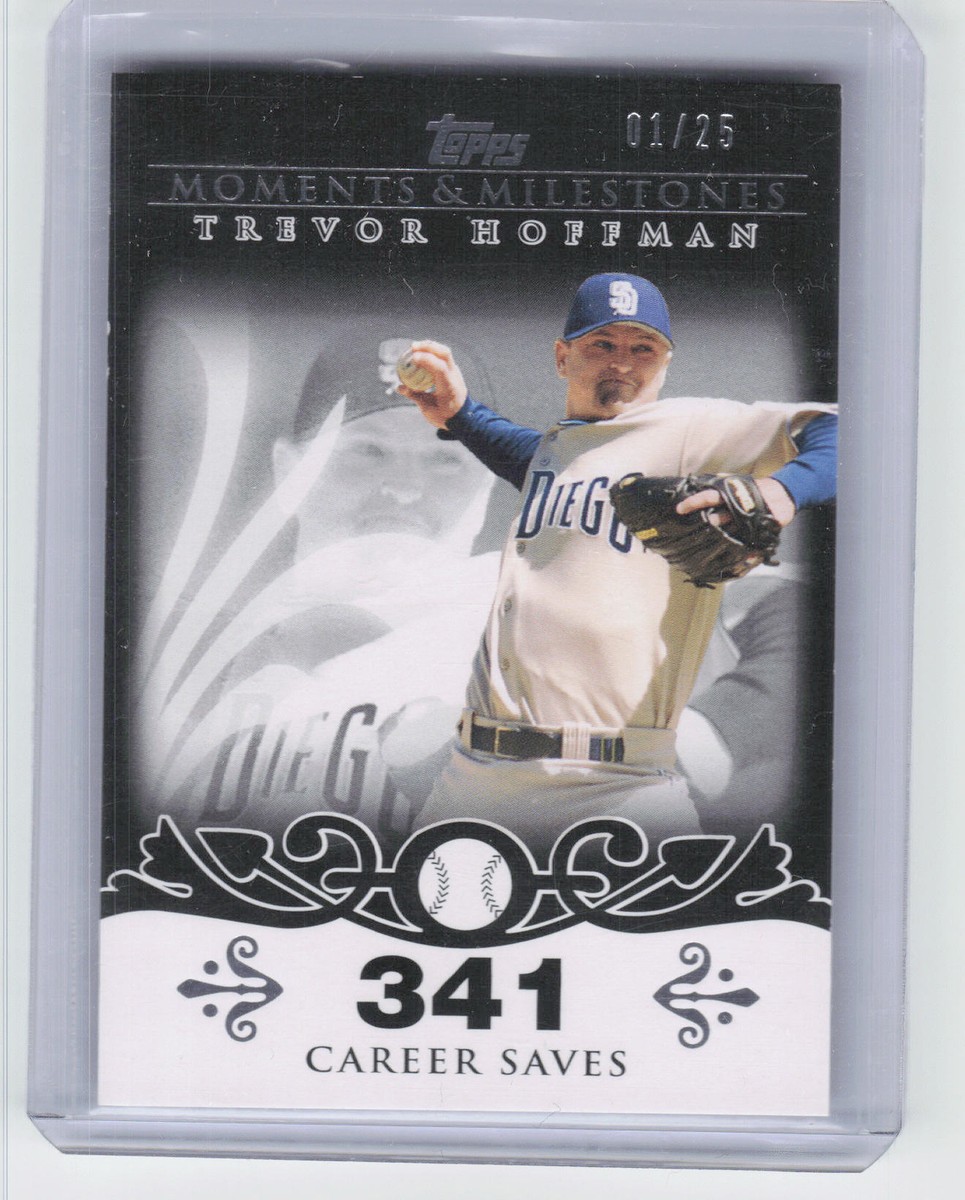 希少❗️BlackCommeDesGarçonsLancement : 2008 2008 Topps Moments & Milestones #32-322 Trevor Hoffman Black #/25