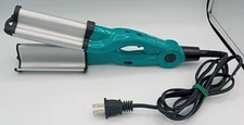 TIGI Bed Head Wave Artist Deep Waver Teal Blue Hair Curler Crimper