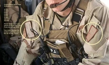 AFSOC COMBAT CONTROLER TACP JTAC burdock-hook INSIGNIA: Your Name Tag + US Flag