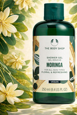THE BODY SHOP Moringa  Shower Gel 250ml All Skin Types Floral & Refreshing Vegan
