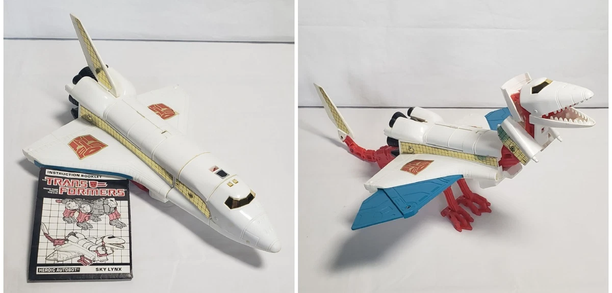 Sky Lynx Transformers & Robots Action Figure 1980-1989 Time Period