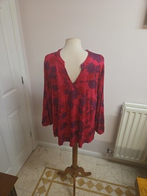 Juniper Pinnk Western Jersey Top Uk22
