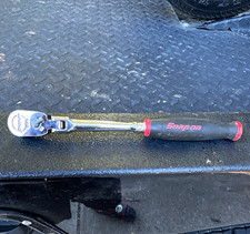 Snap-on Fh20j 14 Drive Flex-head Reversible Ratchet Blackred Grip