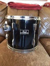 Used Pearl Export 13” Rack Tom in Fair Condition due to Pitting on the Hardware