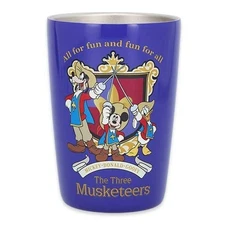 Japan Tokyo Disney Resort Mickey Donald Goofy Tumbler The Three Musketeers