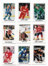 1987-88 OPC Leaders Hockey:Lot of 9 different