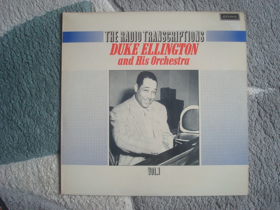 DUKE ELLINGTON JAZZ LP RECORDS THE RADIO TRANSCRIPTIONS 1-5 VOLUMES LONDON LABEL - Image 2 of 4