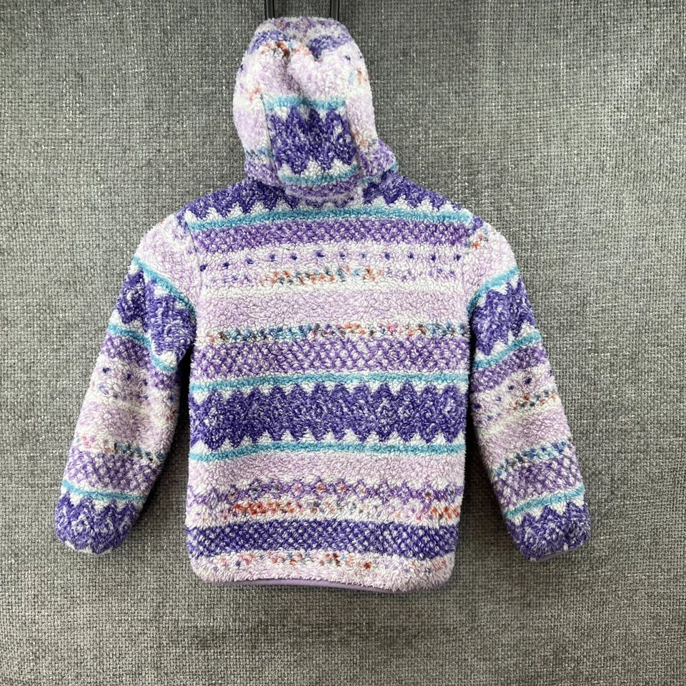 EDDIE BAUER Quest Polar Felpa Sherpa Chaqueta con Capucha Niñas Talla XS (5/6) Multi Foto 3 de 4