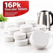 16-96 Descaler Tablets For Kettle Limescale Cleaning Fits Tassimo Coffee Machine
