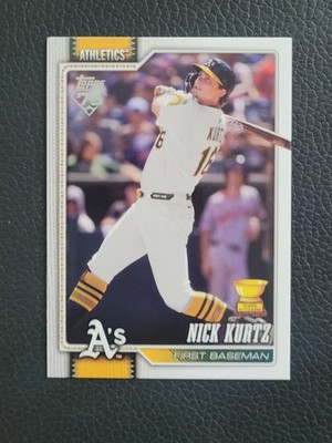 2026 Topps Gold Cup Nick Kurtz #97 Athletics AL