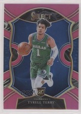 2020-21 Panini Select Concourse Industry Summit Pink Prizm 5/10 Tyrell Terry 0q3