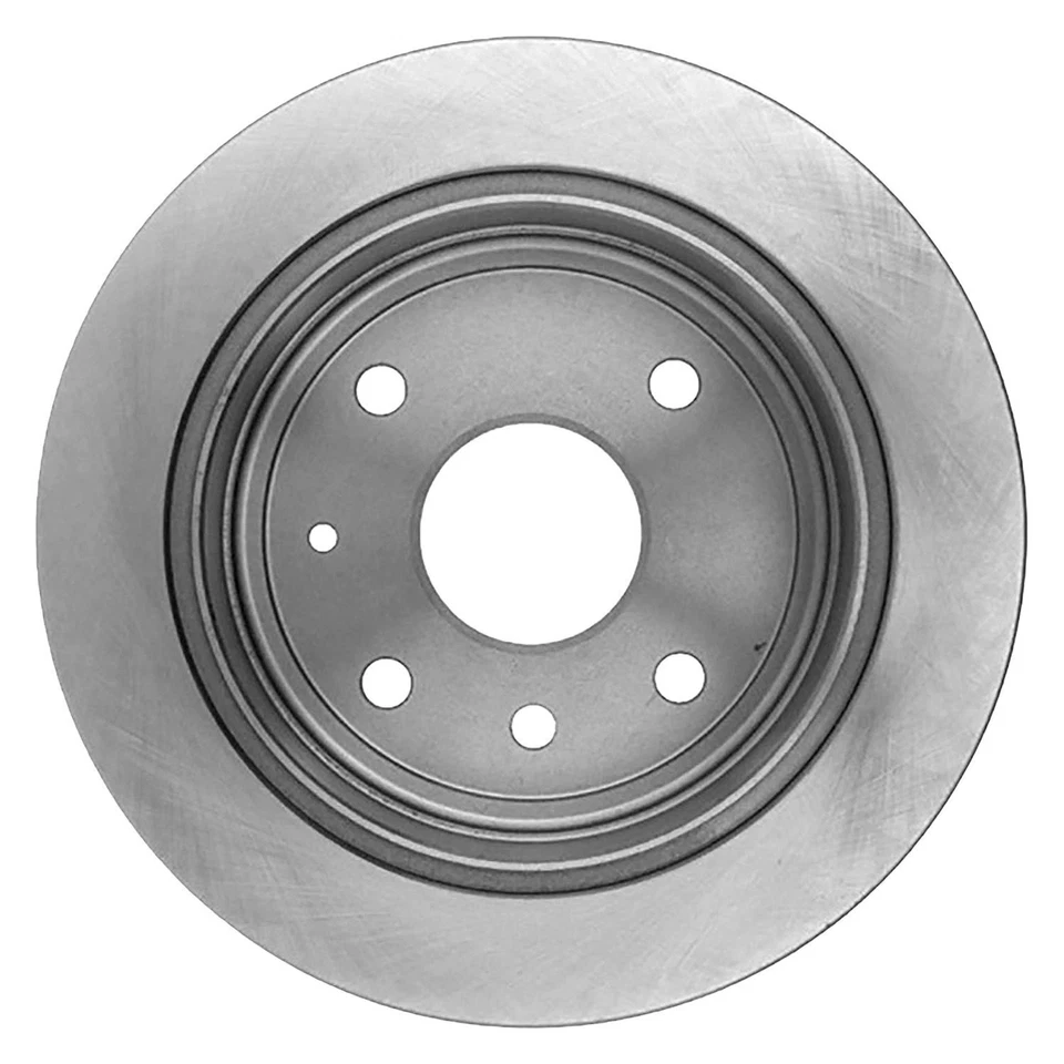 For Suzuki Forenza 2004-2008 ACDelco 18A2441AC Silver Solid Rear Brake Rotor Foto 3 de 4