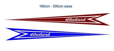 180cm-300cm Shetland Dreieck Restauration Grafik - Super Cast Avery 900 Vinyl