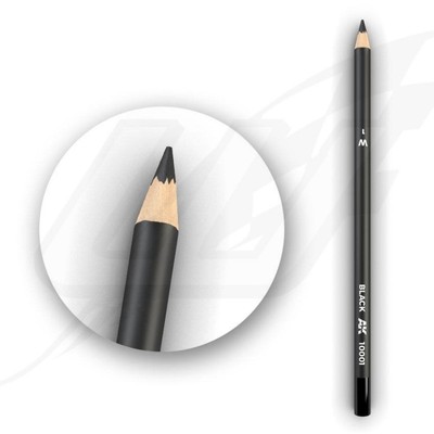 [ES] AK INTERACTIVE Watercolor Pencil Black - AKIAK10001