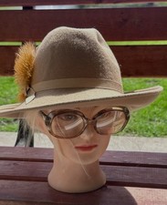 Vintage MCM L. Evrard Eyeglasses Frames France oversized brown/reading lenses