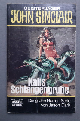 JOHN SINCLAIR  Taschenbuch  Nr. 26  -  Bastei Horror Roman 73 026  -  Zustand 2