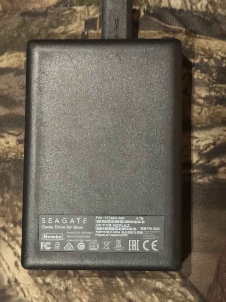 Disco duro externo Seagate Xbox de 4 TB Foto 2 de 2