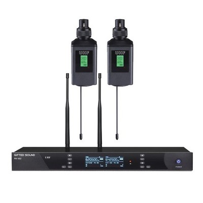 PM-602 1-to-2 612.5-667.25MHz U-band Professional Wireless Transmitter Receiver
