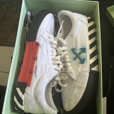 Off White Teal Vulcanized