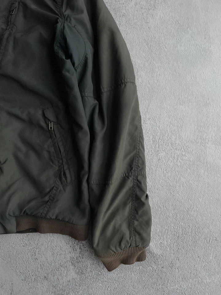 Vintage Diesel MA-1 Type Bomber Faded Jacket L Size Double Lightning Y2K - Image 4 of 4