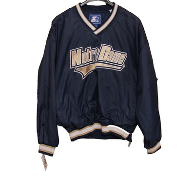 Starter VARSITY JACKET Jacke Regular L Blau Vintage Unisex Gebraucht SG1199