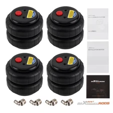 Universal Front & Rear Air Suspension Spring Bag kit  for Ford F150/F250 GMC