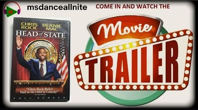 Head of State (DVD, 2003) Chris Rock, Bernie Mac, Robin Givens, Great Shape!