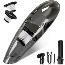 Handheld Vacuum Cordless, 11KPA Strong Suction 25 Mins Runtime Brushless Mo...