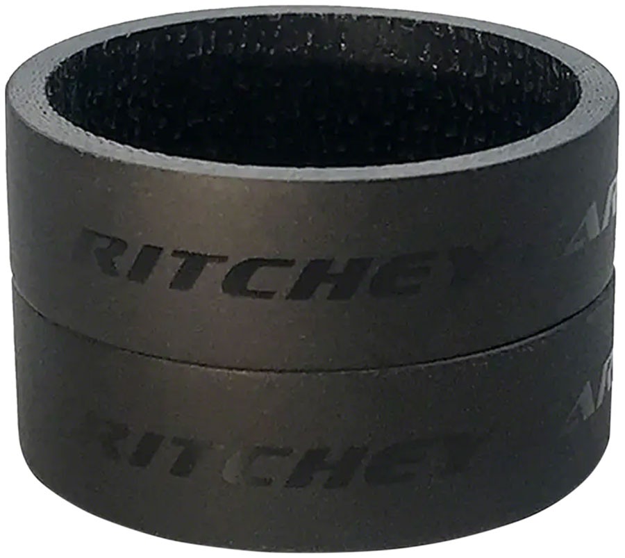 Прокладки для гарнитуры Ritchey WCS Carbon 1-18 10 мм черные облегченные фиксаторы 4290₽