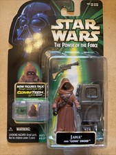 Jawa & Gonk Droid 1999 CommTech STAR WARS Power of the Force POTF MOC 2