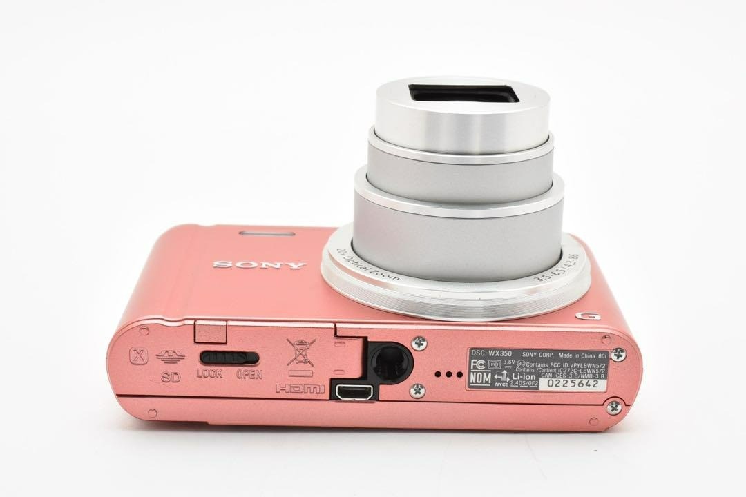 SONY Cyber-shot WX350ピンク SONY Cyber-shot DSC-WX350 PINK Compact Digital Camera JAPAN