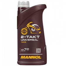 Motor Öl 2-Takt Universal MANNOL API TC 1 Liter Aprilia Kawasaki KTM Peugeot 