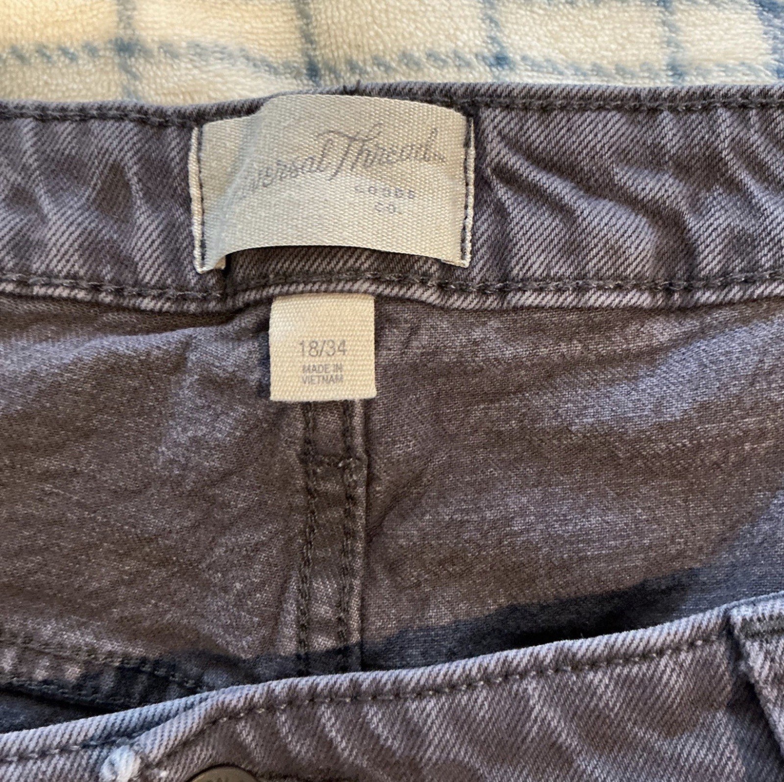 🩷 Universal Thread Dark Gray / Black Denim Jeans… - image 3