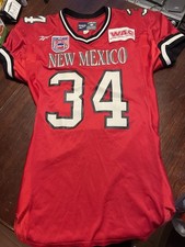 1994 Game Used New Mexico Lobos Football Jersey Adidas RARE #34 Ramos Mcdonald