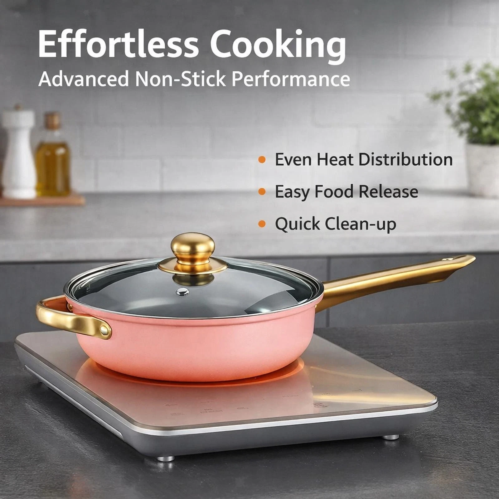 6x Stainless Steel Cookware Set with Glass Lids Portable Nonstick Pots and Pans
Opens in a new windo