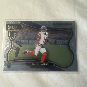 Malik Nabers - 2024 Panini Select Rookie Snapshots Silver #18 Giants R242