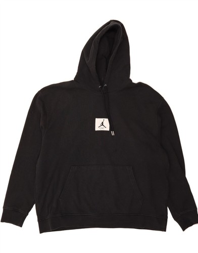 JORDAN Herren Hoodie Pullover 2XL Schwarz Baumwolle DM13