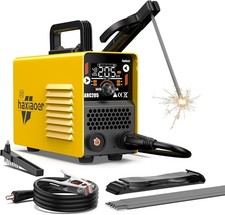 haxiaoer 205A Stick Welder 240V 2 in 1 MMA/Lift TIG IGBT with 10 Welding Rods