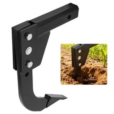 Hitch Mounted Ripper Shank Middle Buster Plow For 2 Receiver Adapters Tractors